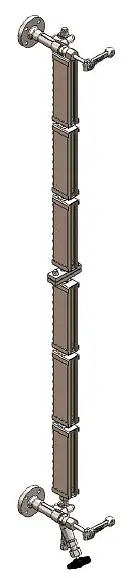Vodoznak reflexní PN40