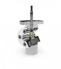 Deskové šoupátko s keramickým vnitřním vybavením