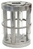 Průhledítko přírubové s bezp. syst. těsnění podle DIN 28121