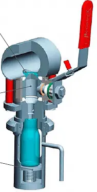 Kulový kohout dávkovací