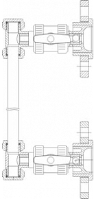 Plastový trubicový stavoznak PN10