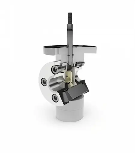 Deskové šoupátko s keramickým vnitřním vybavením