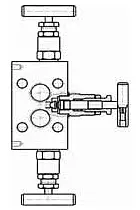 Ventilová souprava třícestná