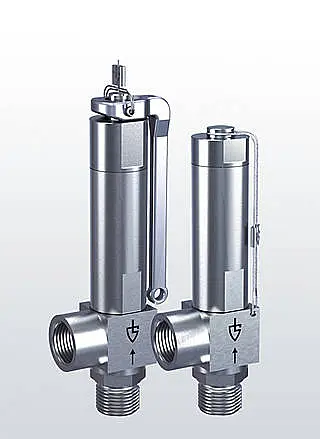 Pojistný ventil rohový