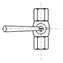 Tlakoměrový kohout