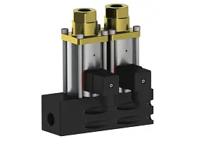 Coaxial valve