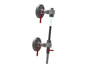 Přírubové provedení s odkalovacím ventilem