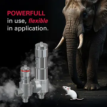 Goetze new high-pressure overflow valves in the 493 series