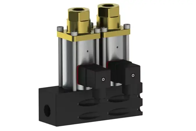 Coaxial valve