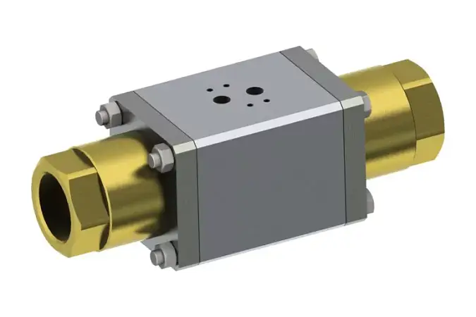 Coaxial valve