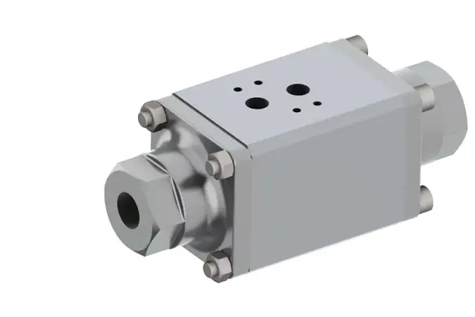 Coaxial valve