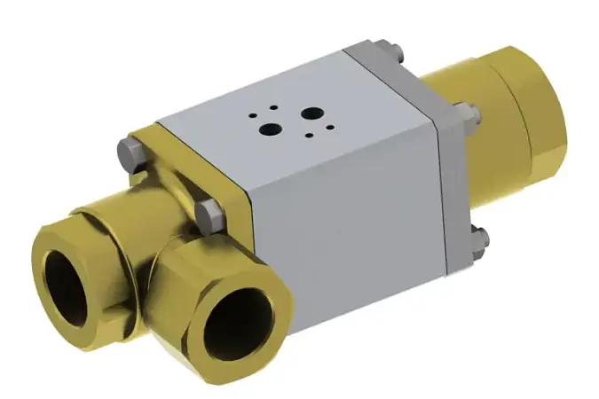 Coaxial valve
