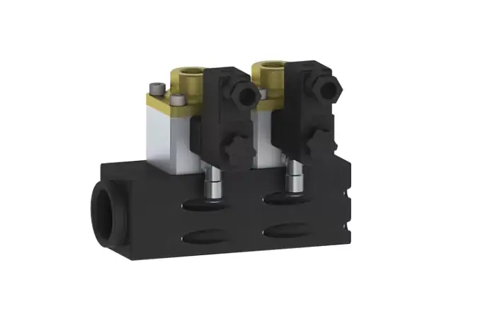 Coaxial valve