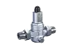 Overflow and pressure control valve