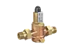 Overflow and pressure control valve