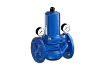 Flanged pressure reducing valve